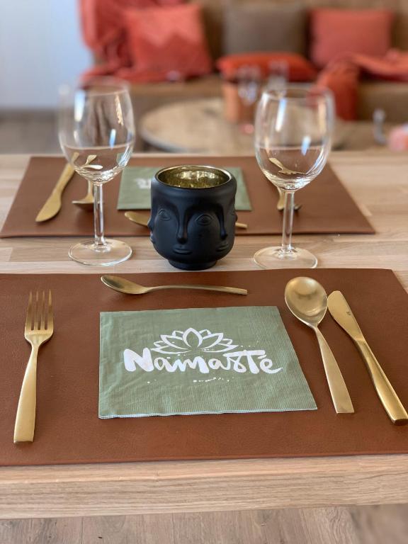 Nápoje v ubytování Lodge Vent d’Ouest