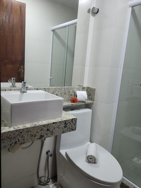Koupelna v ubytování Pelourinho Boutique Hotel - OH HOTÉIS