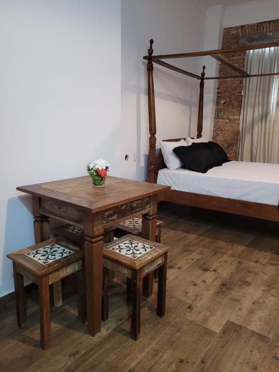 Postel nebo postele na pokoji v ubytování Pelourinho Boutique Hotel - OH HOTÉIS