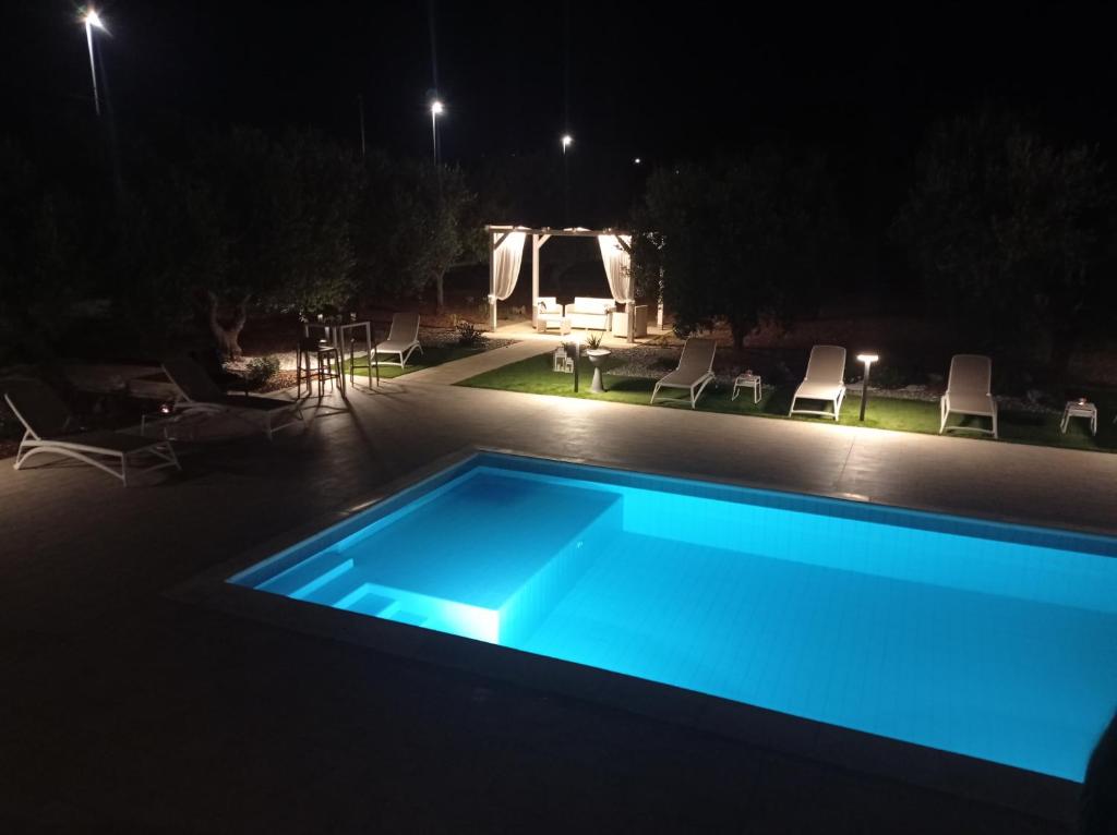 The swimming pool at or close to Dimora Pianelle