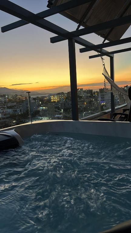 Bazén v ubytování Dream Hotel nebo v jeho okolí