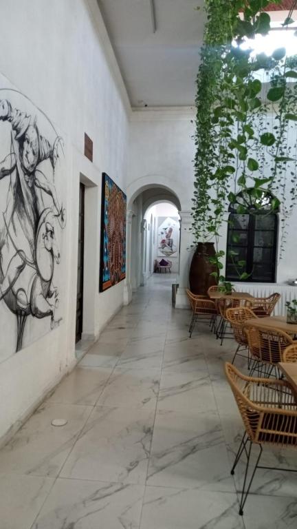 Posezení v ubytování Vía Real Hotel Boutique