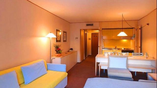 Χώρος καθιστικού στο monolocale a Prè Saint Didier