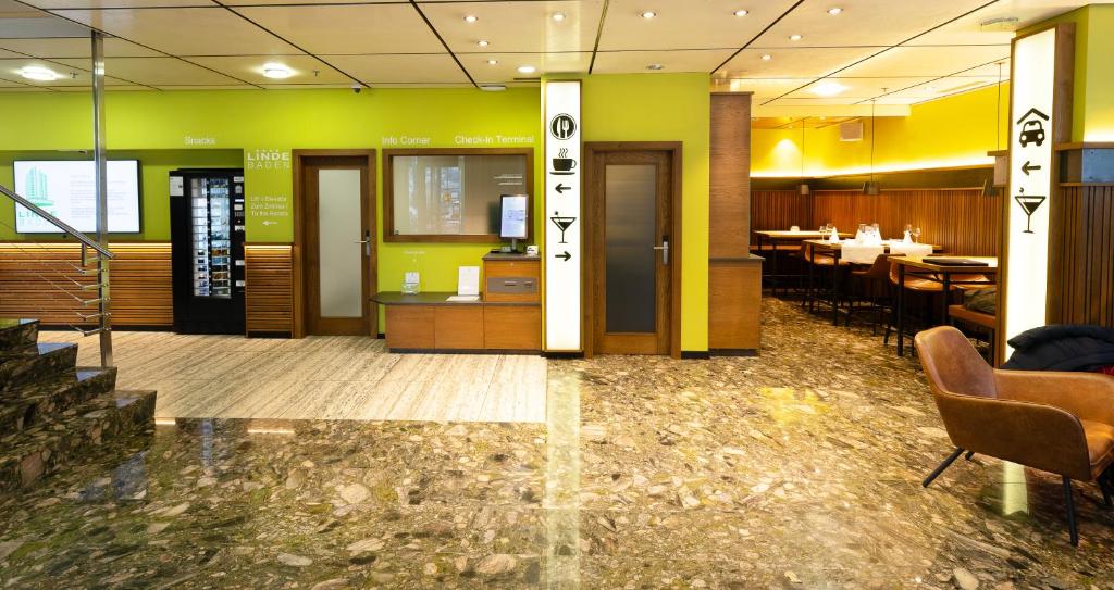Restaurace v ubytování Hotel Linde - 24h Self Check-in