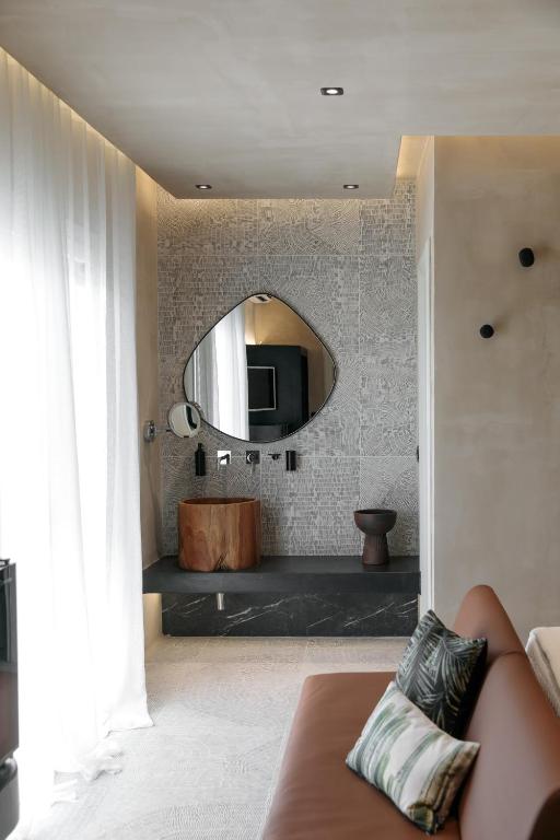 Posezení v ubytování Eden Beachfront Residences & Suites