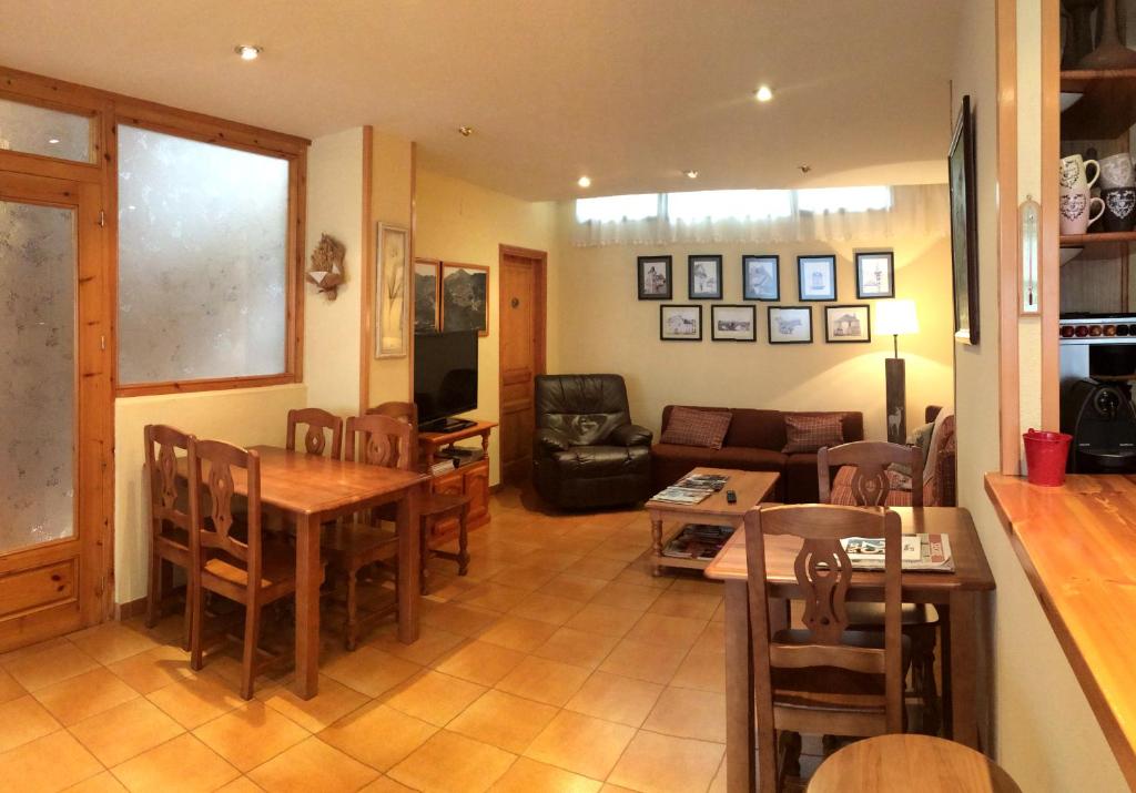 Posezení v ubytování Hotel Ostau d'Òc