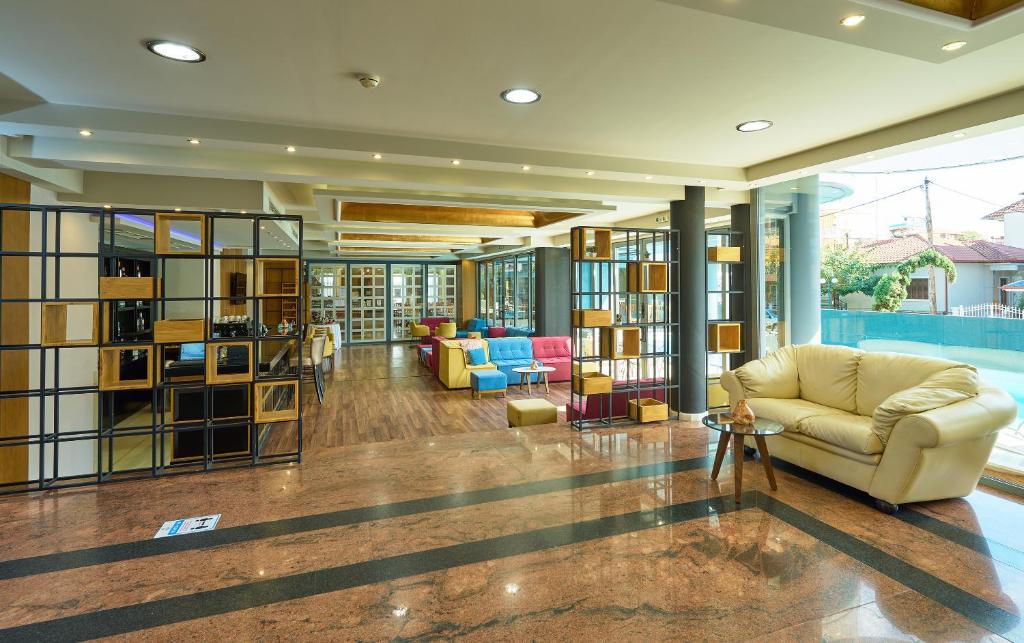 A seating area at Mediterranean Resort