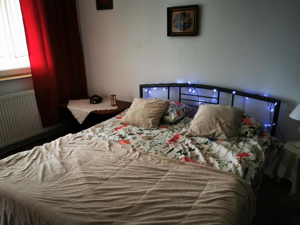 En eller flere senge i et værelse på Popasul tălmaciului