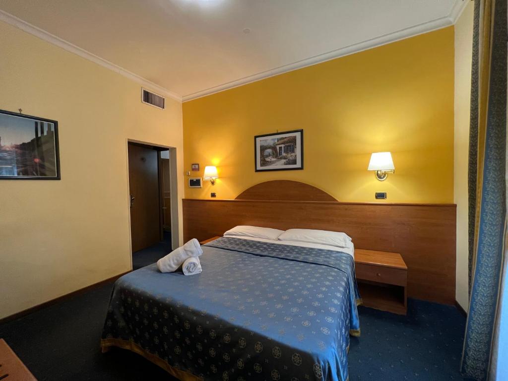 Postel nebo postele na pokoji v ubytování Baltik Guesthouse