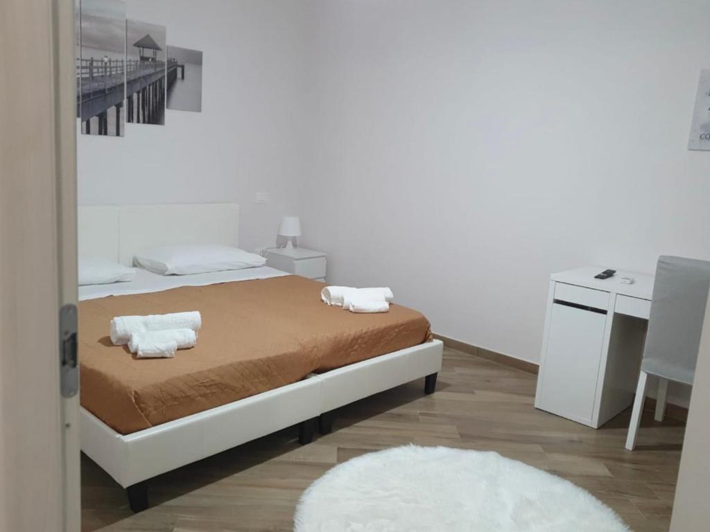 Postel nebo postele na pokoji v ubytování B&B Ranieri