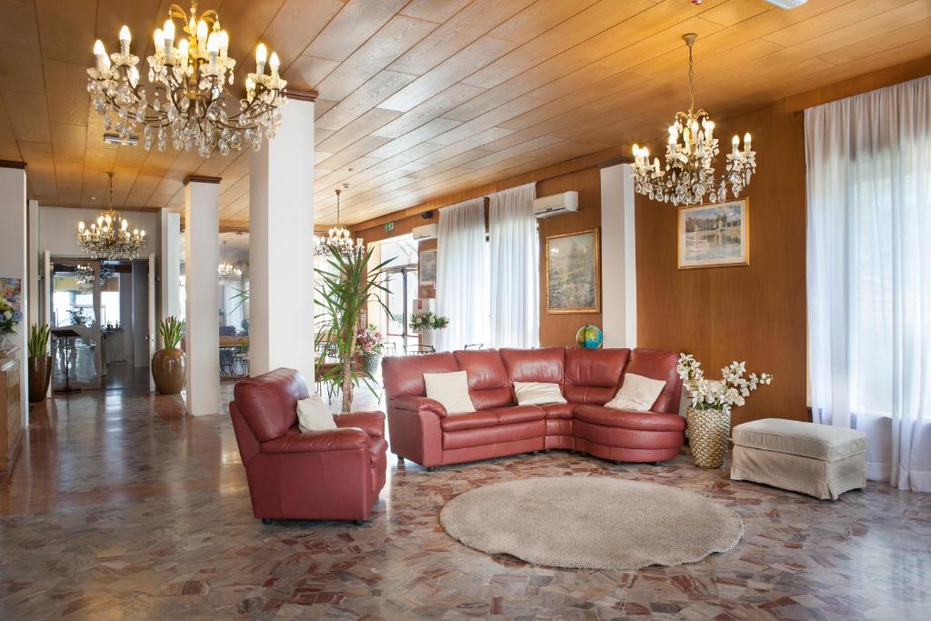 Posezení v ubytování Hotel Spiaggia Marconi