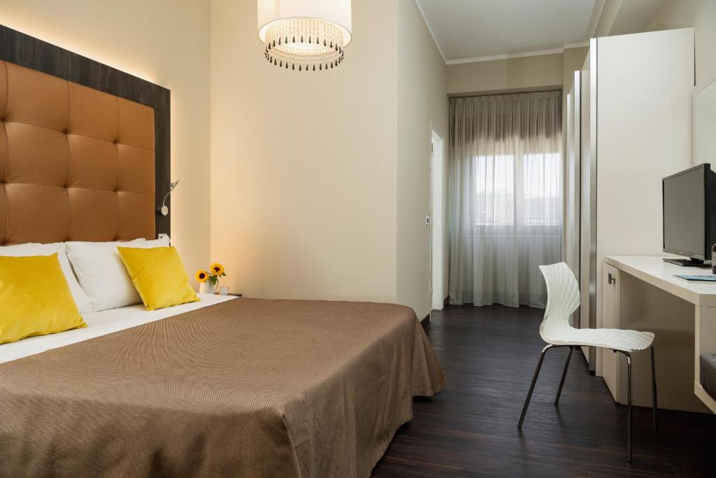 Postel nebo postele na pokoji v ubytování Hotel Lalla Beauty & Relax