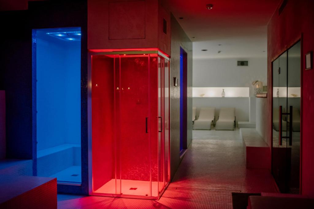Postel nebo postele na pokoji v ubytování Hotel Lalla Beauty & Relax