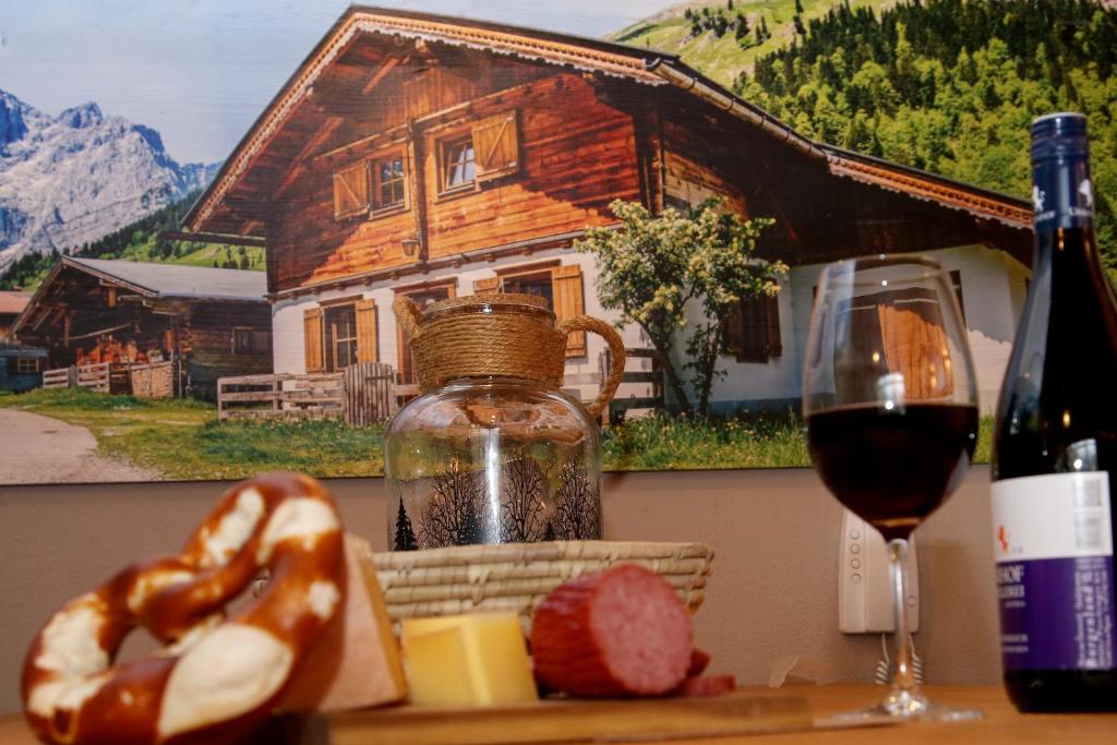 Nápoje v ubytování Alm Appartements ZellamSee
