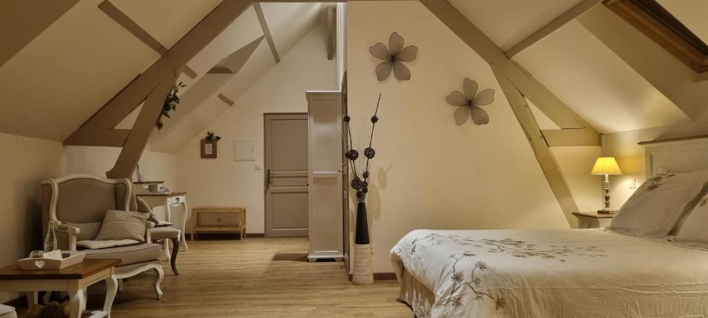 Un Parfum de Campagne - Habitación Triple Con Baño Privado
