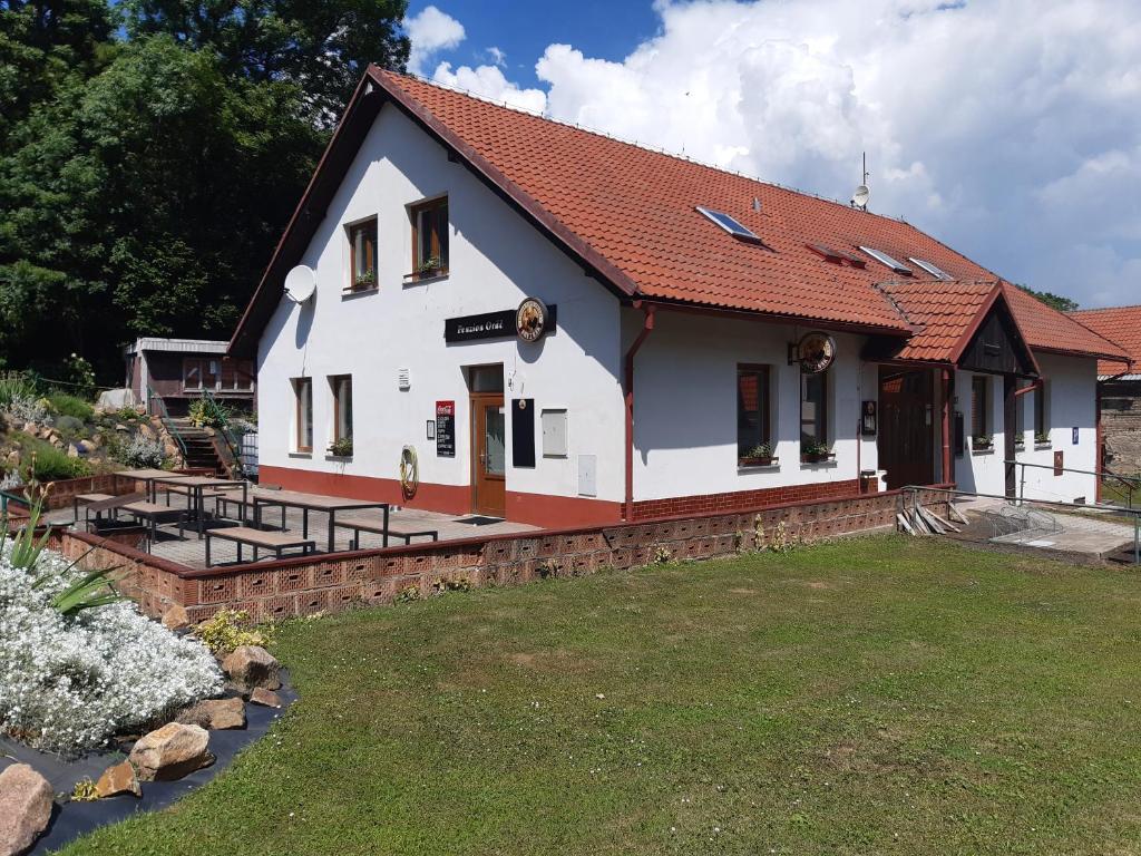 Budova, kde se penzion nachází