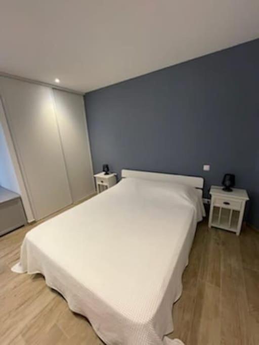 Un ou plusieurs lits dans un hébergement de l'établissement Cap Sud,apt 4p,vue mer,pr plage