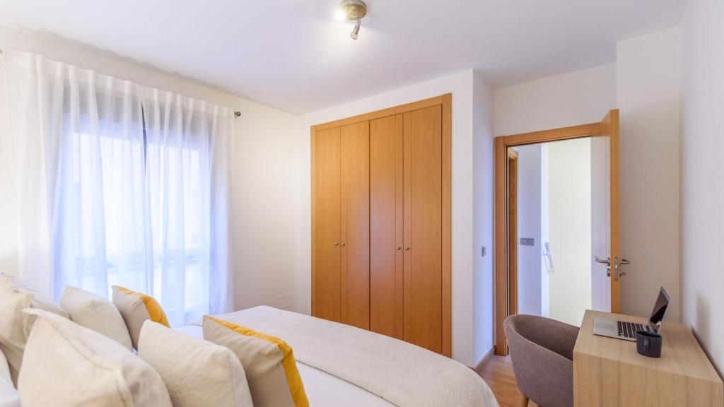 Posteľ alebo postele v izbe v ubytovaní Armengual Málaga by Ruralidays