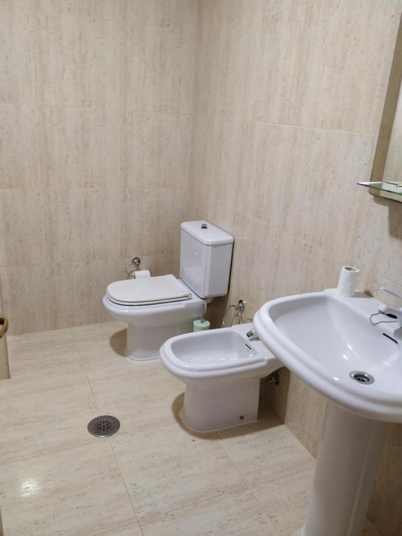 Koupelna v ubytování Apartamento Samil Primera Línea de Playa 2C