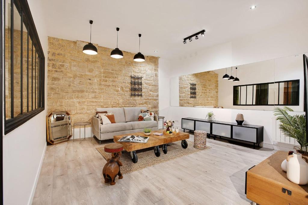 Posedenie v ubytovaní Cosy apartment - 6P-2BR - République