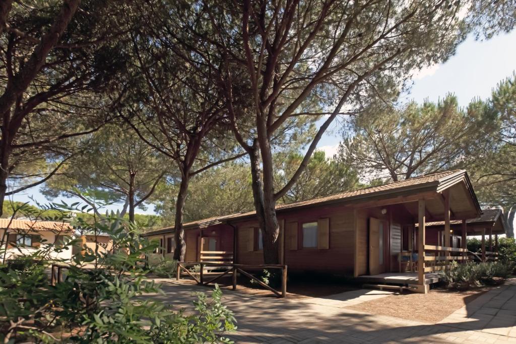 Zahrada ubytování Camping Village Oasi