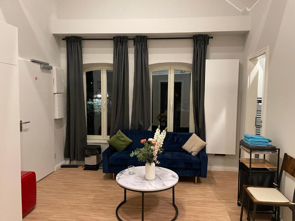 Posezení v ubytování Ahoi Hostel