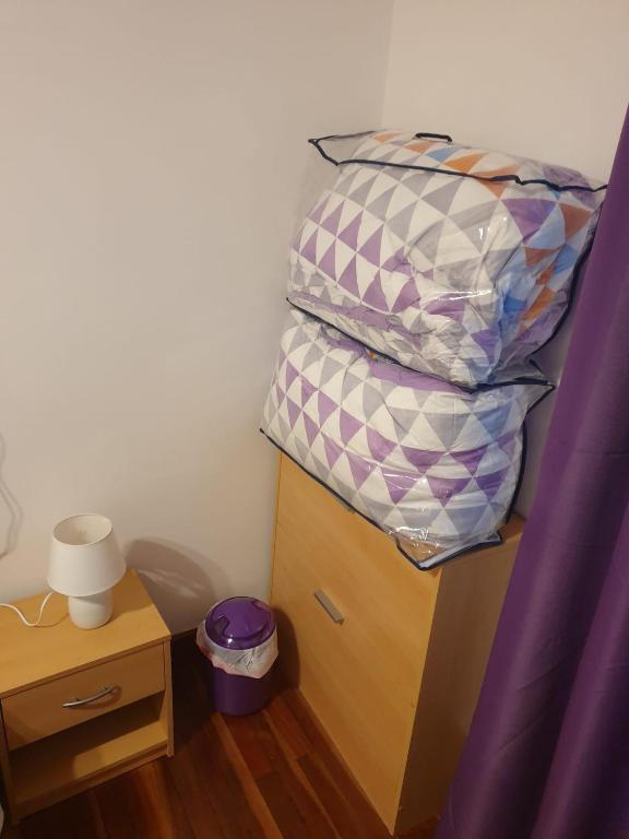 Postel nebo postele na pokoji v ubytování M&N apartamento Bilbao