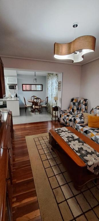 Kuchyň nebo kuchyňský kout v ubytování M&N apartamento Bilbao