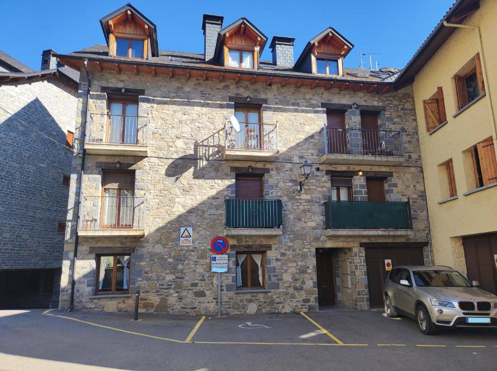 Budova, kde se apartmán nachází