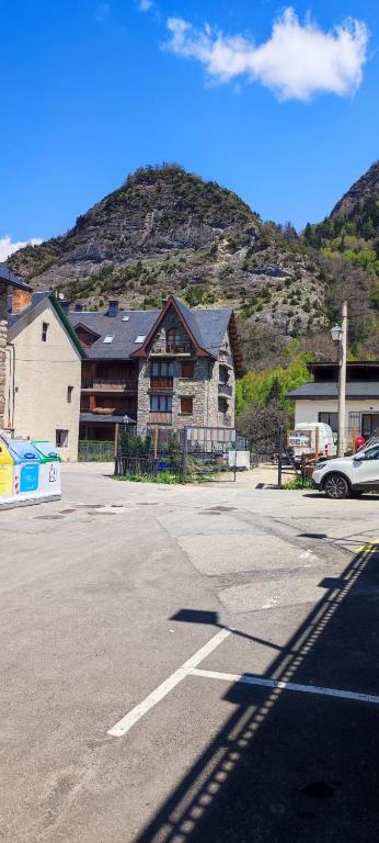 Nespecifikovaný výhled na hory nebo výhled na hory při pohledu z apartmánu