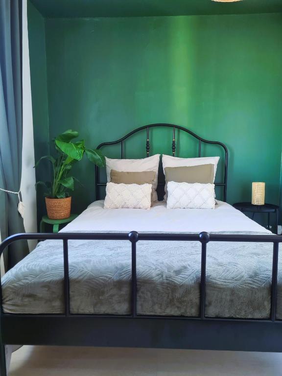 Posteľ alebo postele v izbe v ubytovaní Bel appartement à 3 min de la plage de 60m²