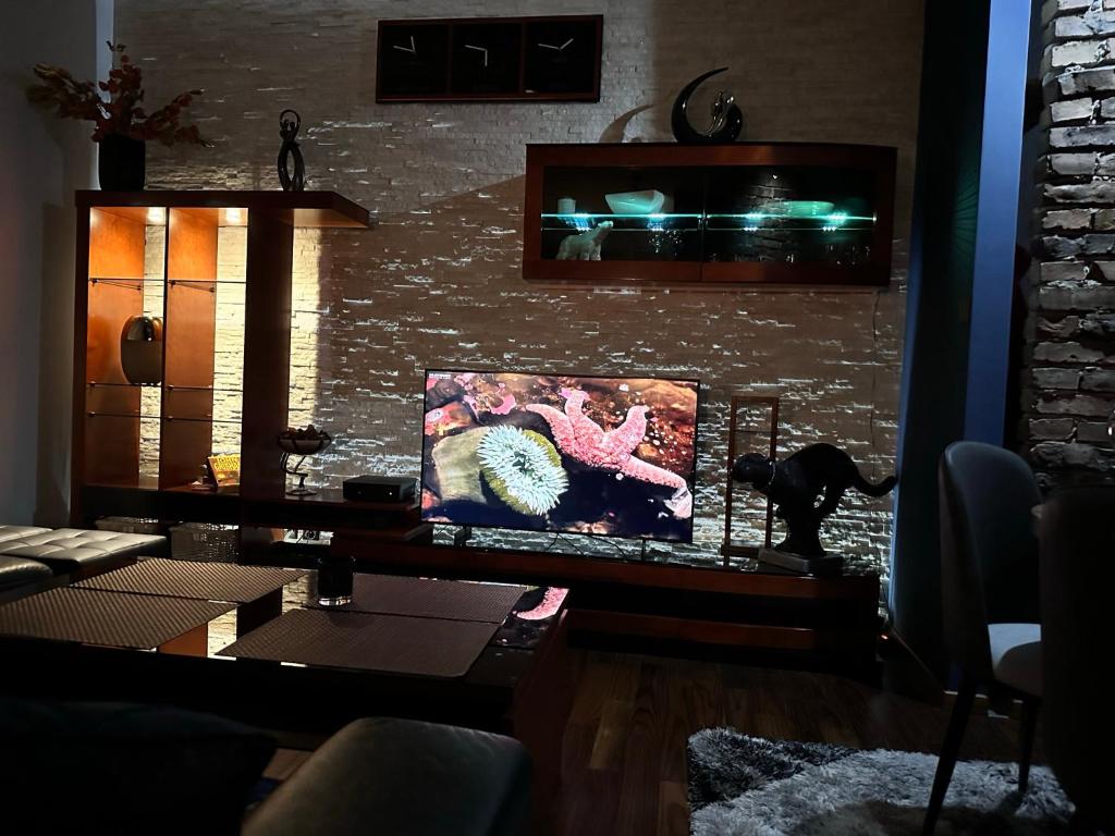 TV a/nebo společenská místnost v ubytování Be Inn - Luxury Apartment Gliwice
