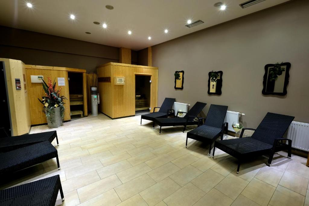 Posezení v ubytování Alpenhotel Marcius
