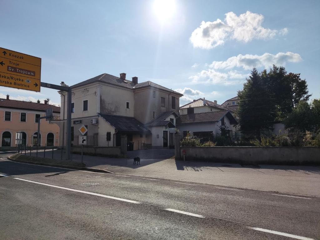 Budova, kde se hostel nachází