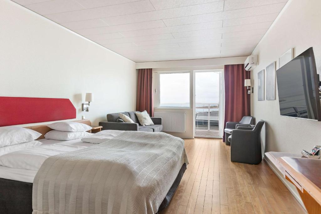 Postel nebo postele na pokoji v ubytování Best Western Hotel Corallen