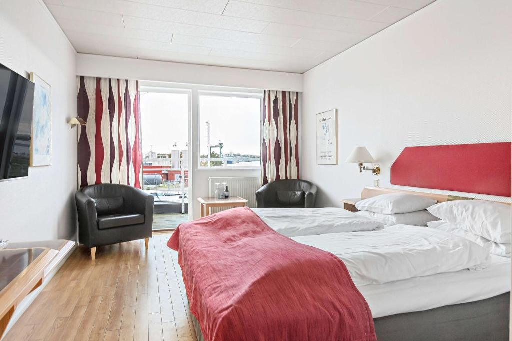 Postel nebo postele na pokoji v ubytování Best Western Hotel Corallen