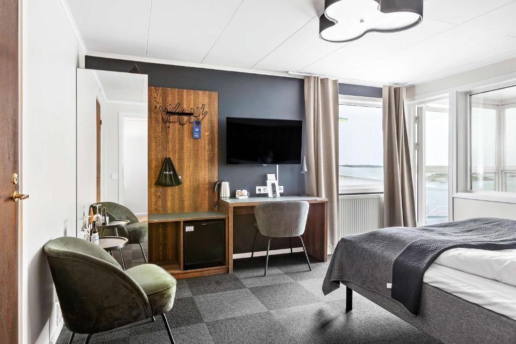 Postel nebo postele na pokoji v ubytování Best Western Hotel Corallen