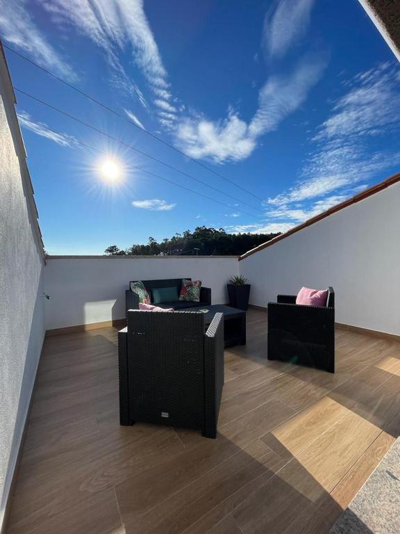 Posedenie v ubytovaní Apartamento D'As Baladas