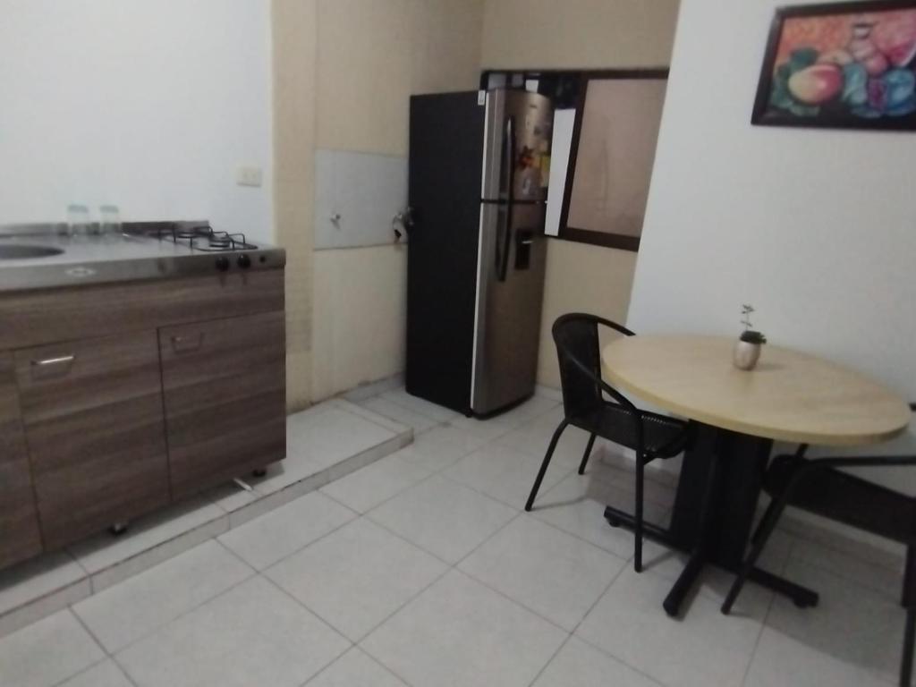 Köök või kööginurk majutusasutuses El Hogar de Ami