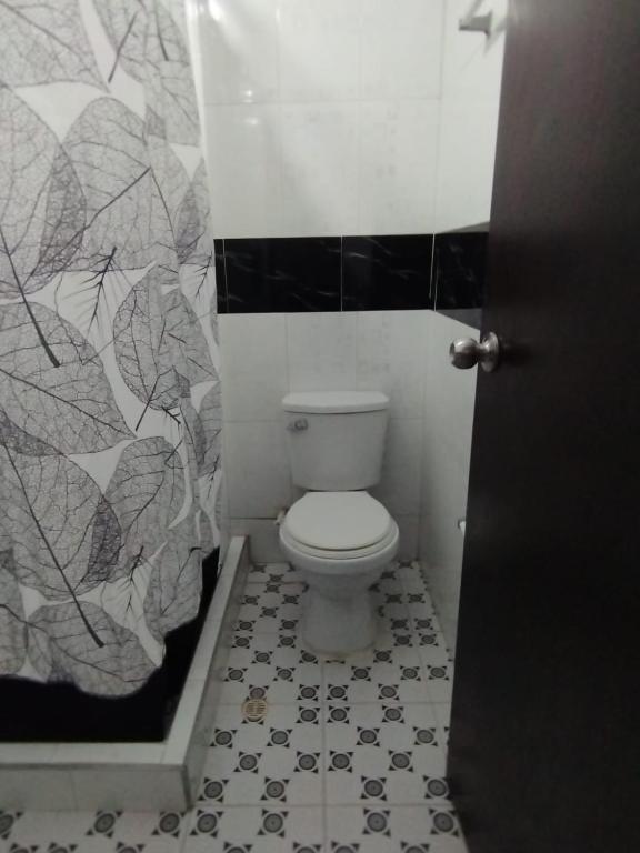 Vannituba majutusasutuses El Hogar de Ami