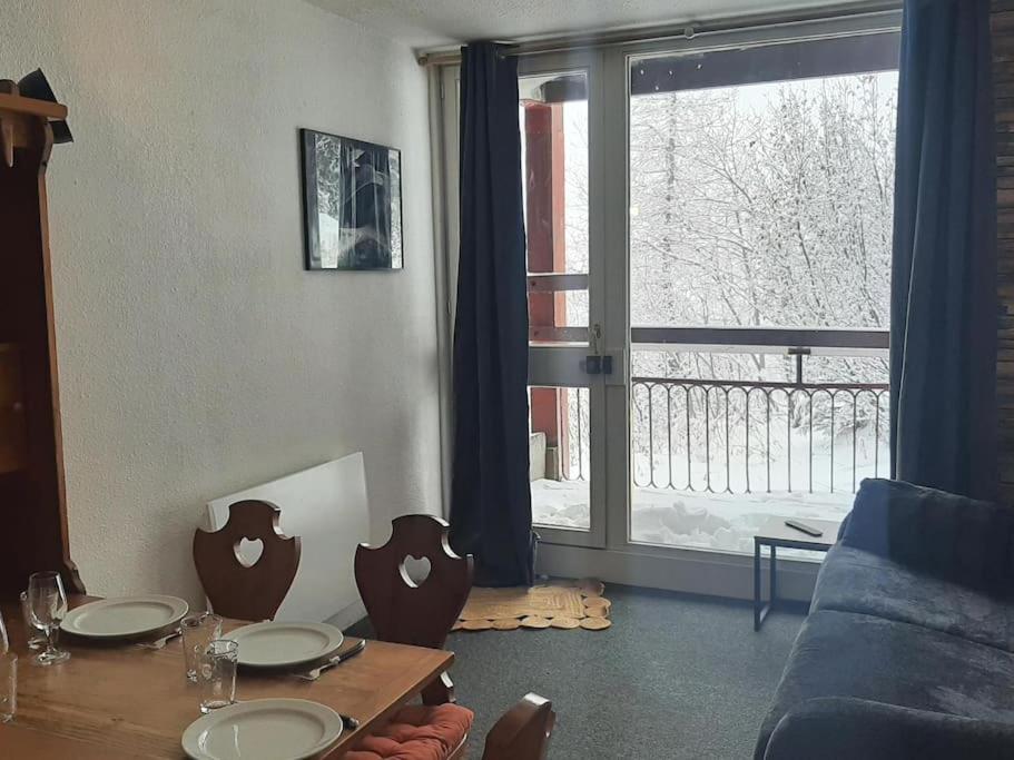 Posedenie v ubytovaní Studio pied des pistes Arcs 2000 - Résidence le Varet