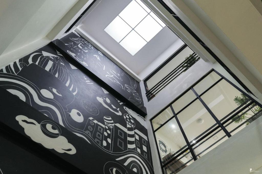 Postel nebo postele na pokoji v ubytování All day hostel at BTS Bang Chak