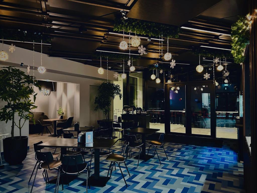 Restaurace v ubytování Tõrva Veemõnula Spaahotell