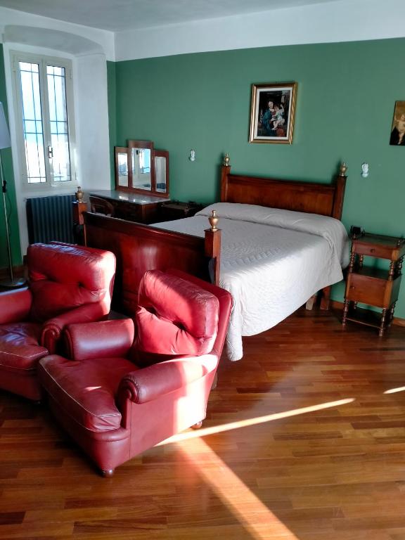 Postel nebo postele na pokoji v ubytování CASA VACANZE "LA QUIETE"