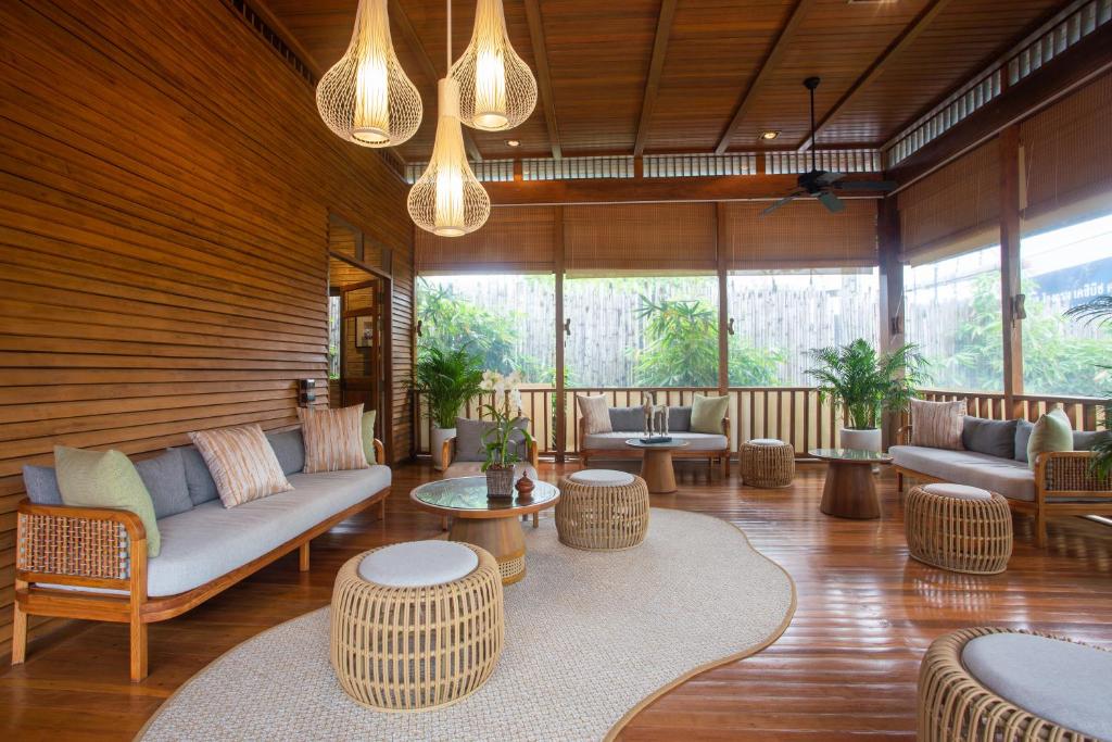 Posezení v ubytování Buri Rasa Village Samui