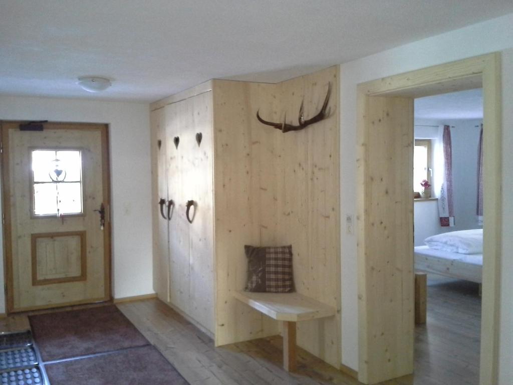 Postel nebo postele na pokoji v ubytování Haus Elfriede
