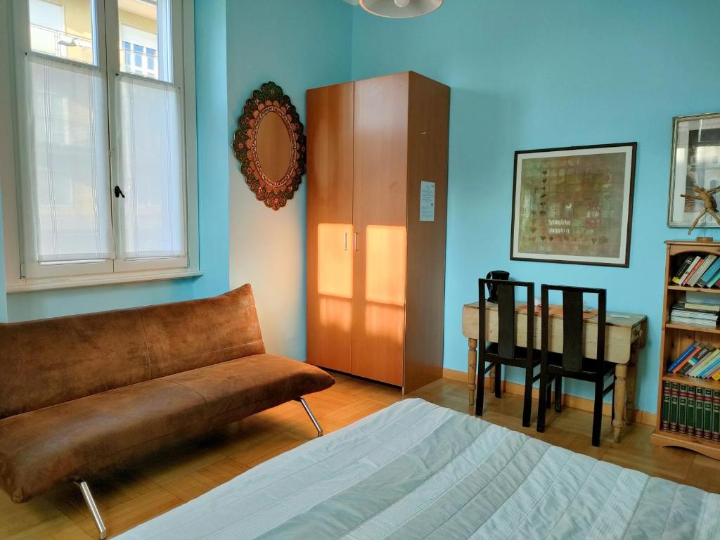 Posezení v ubytování Villa Scalabrini