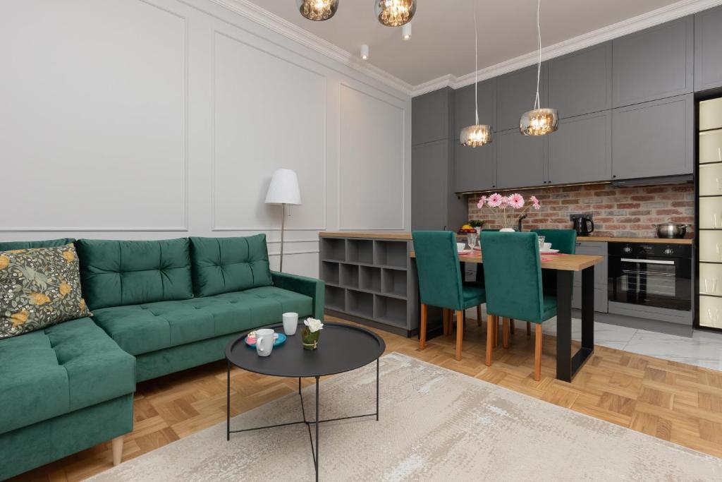 Posedenie v ubytovaní Warszawa Ochota Modern Apartment for Families by Noclegi Renters