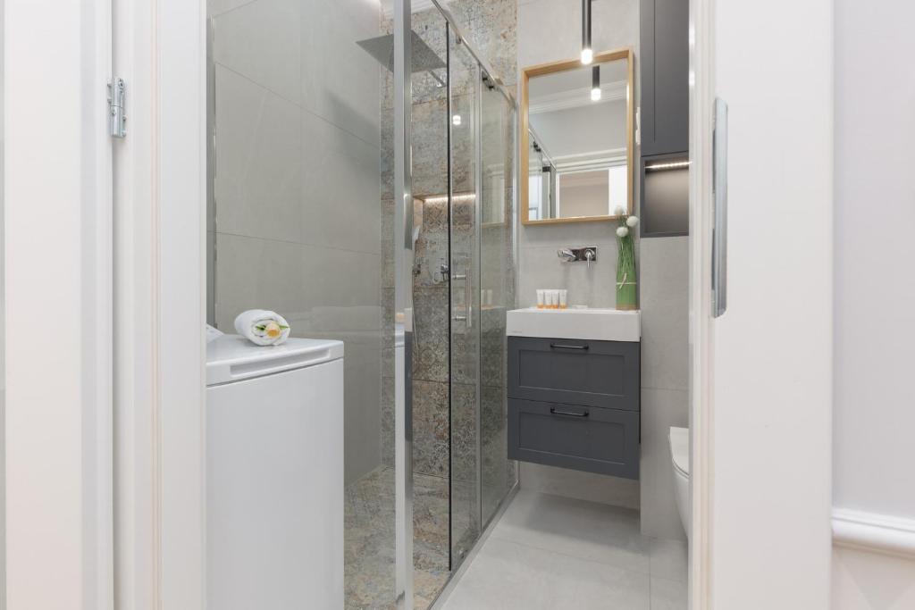 Kúpeľňa v ubytovaní Warszawa Ochota Modern Apartment for Families by Noclegi Renters