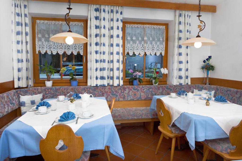Restaurace v ubytování Garni Bergland
